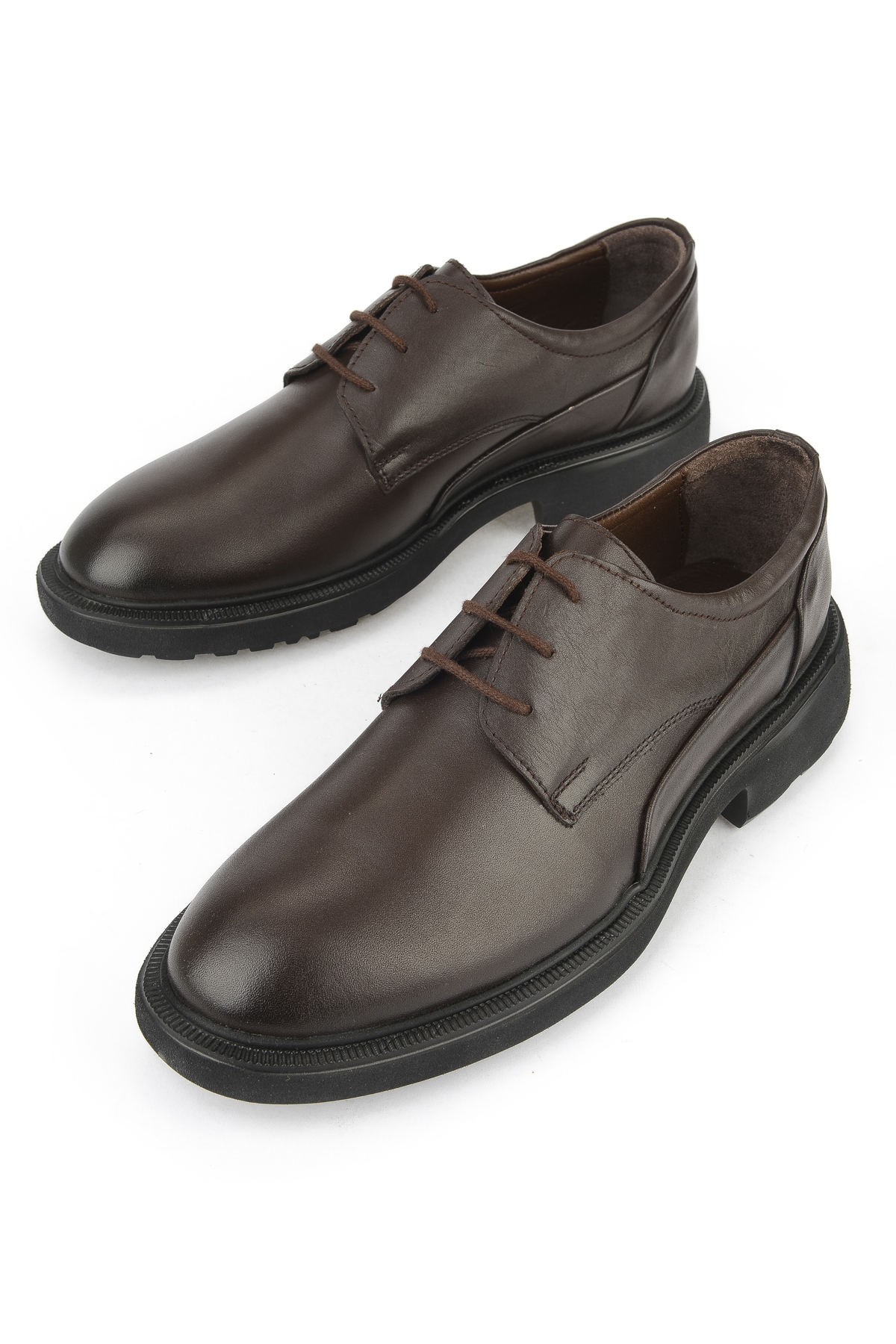 Erkek Hakiki Deri Ayakkabı 1531007Z4204 Kahve - Görsel 6