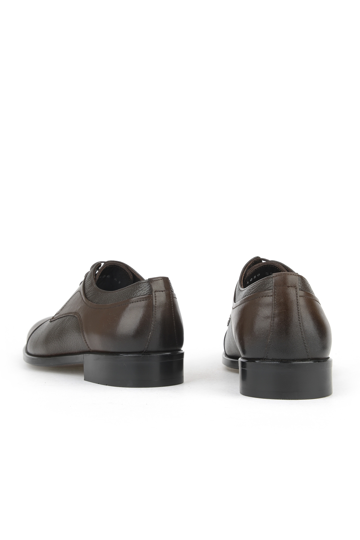 Erkek Hakiki Deri Ayakkabı 15350Z1030 Kahve - Görsel 4