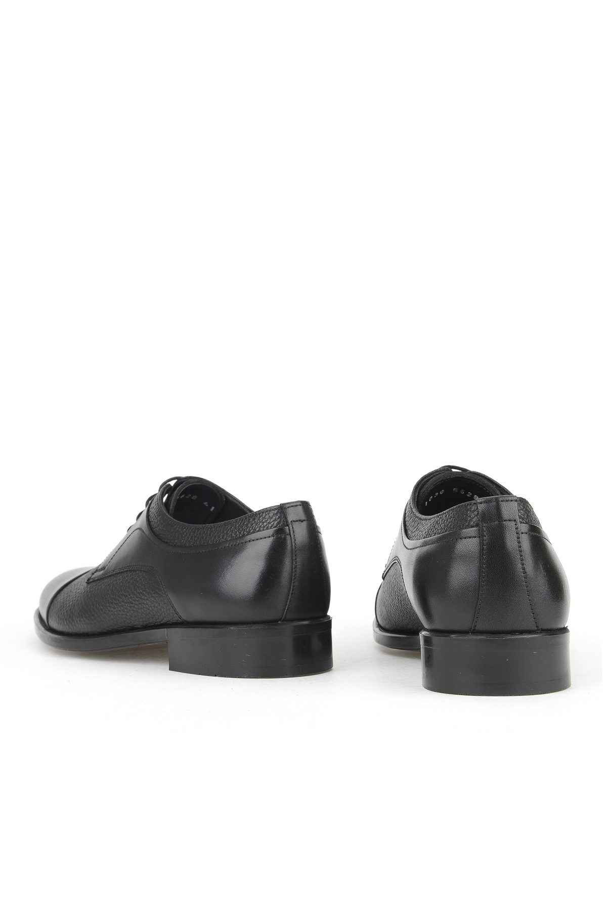 Erkek Hakiki Deri Ayakkabı 15350Z1030 Siyah - Görsel 4