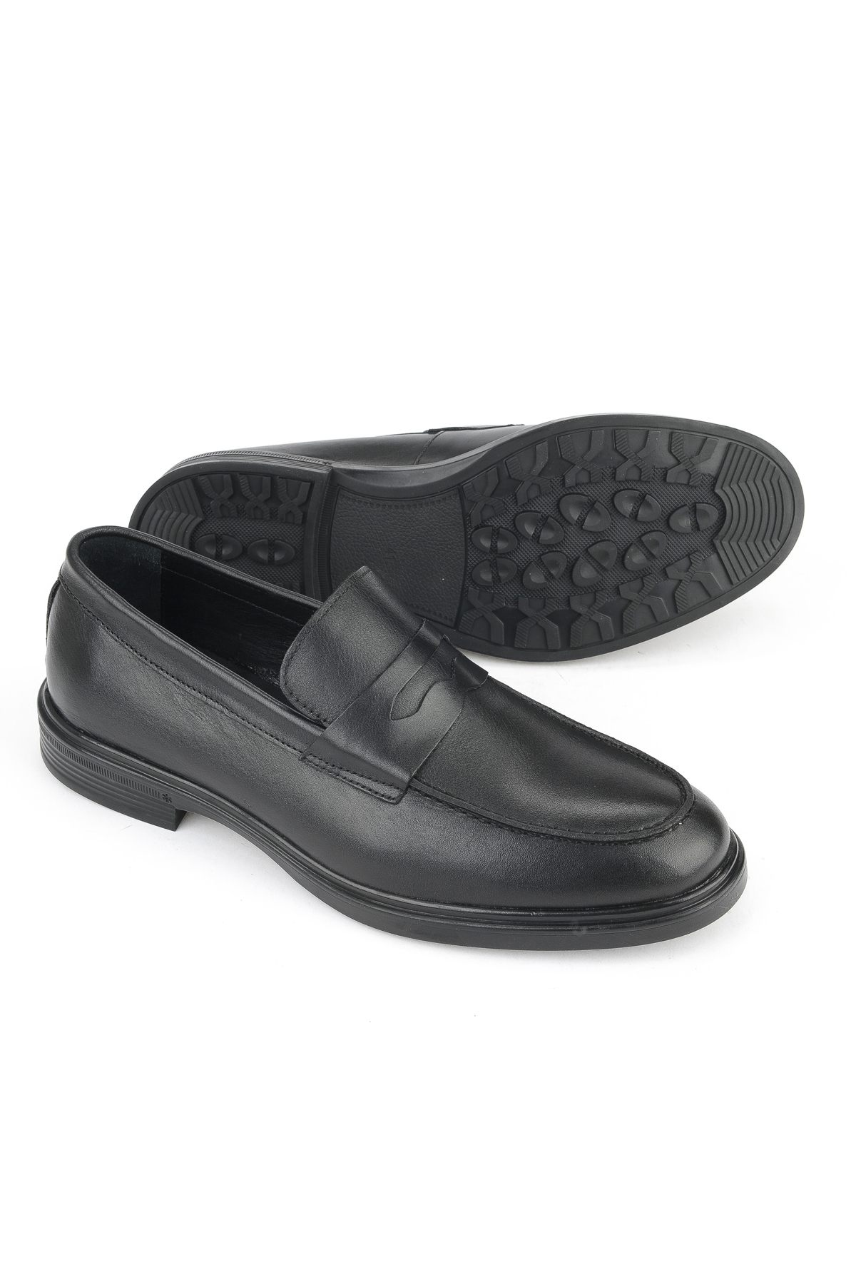 Erkek Hakiki Deri Ayakkabı 1531007Z9254 Siyah - Görsel 5