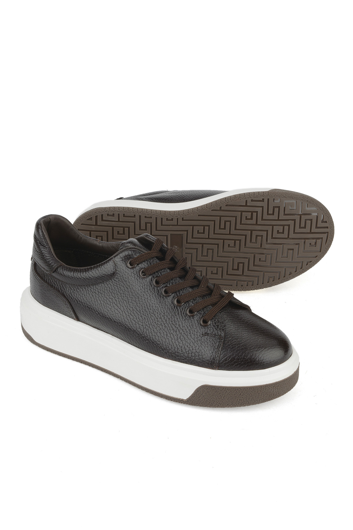 Erkek Hakiki Deri Ayakkabı 1531023Z1002 Kahve - Görsel 5