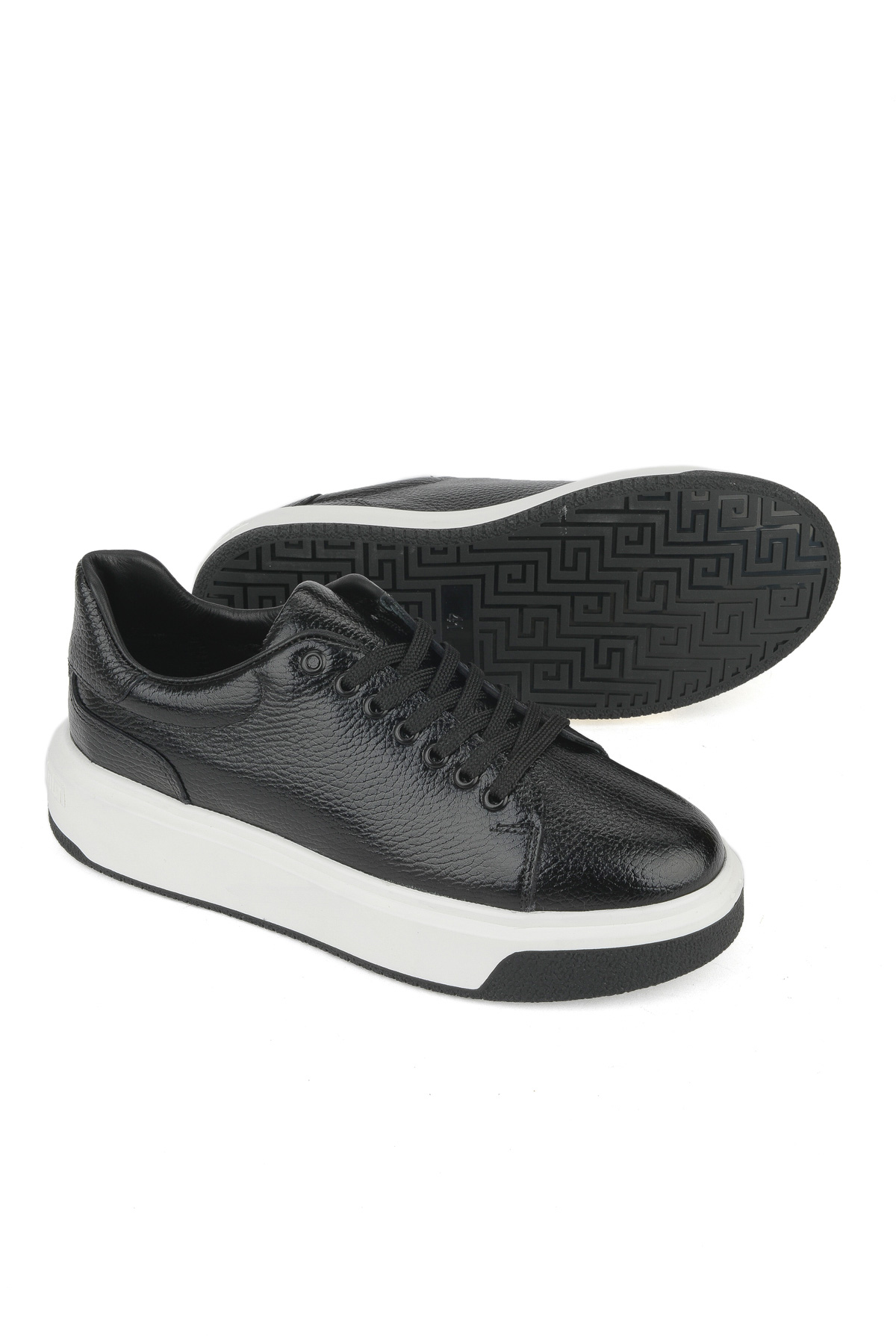 Erkek Hakiki Deri Ayakkabı 1531023Z1002 Siyah - Görsel 5
