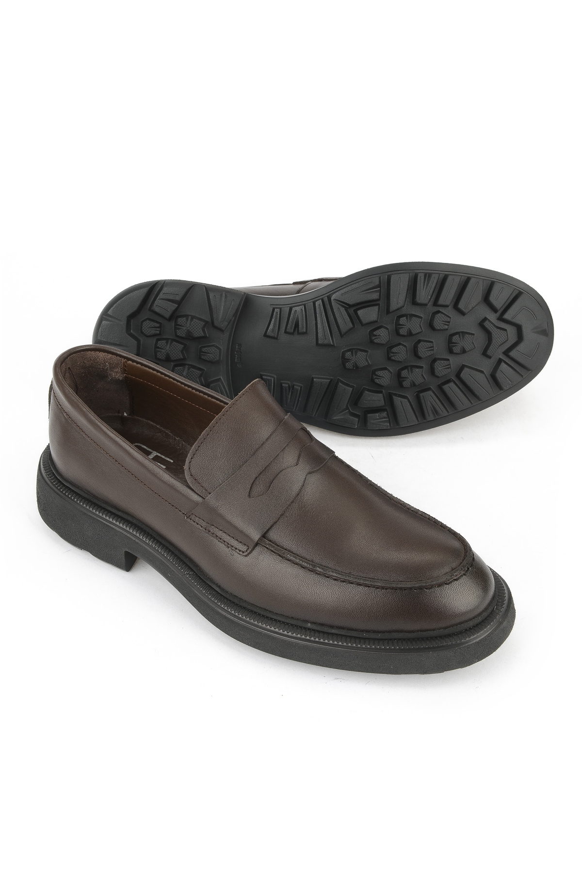 Erkek Hakiki Deri Ayakkabı 1531007Z4206 Kahve - Görsel 5