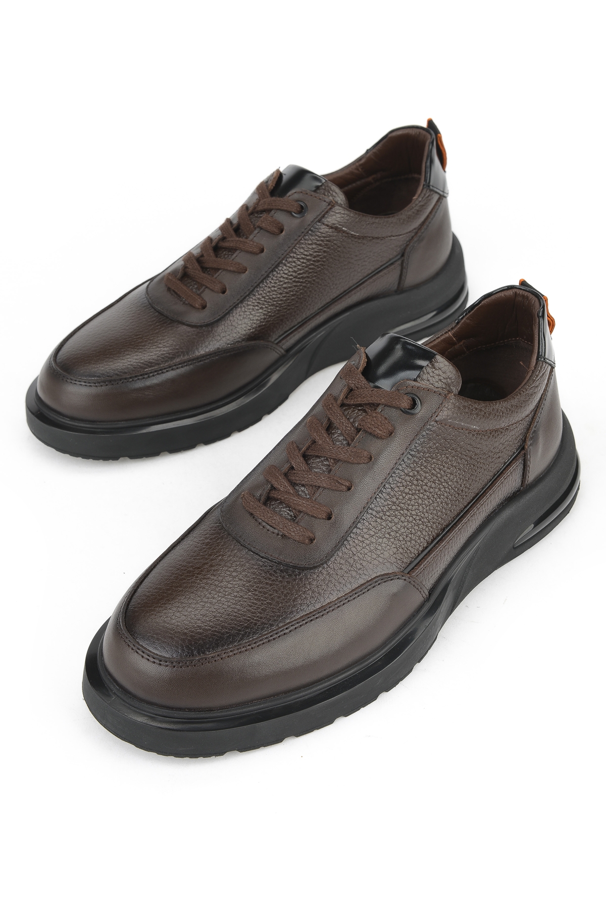 Erkek Hakiki Deri Ayakkabı 1531025Z2048 Kahve - Görsel 6