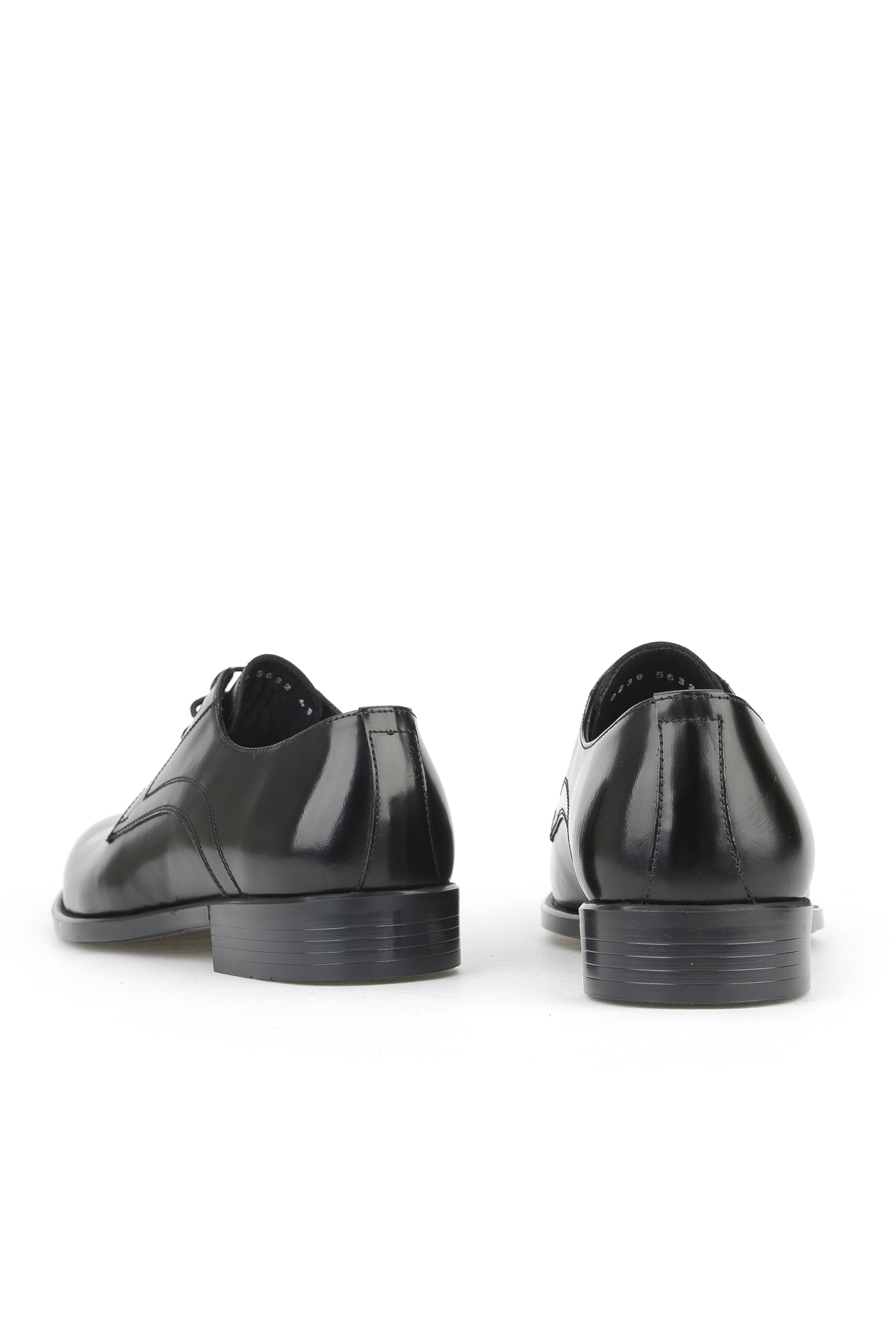 Erkek Hakiki Deri Ayakkabı 15350Z0239 Siyah - Görsel 4