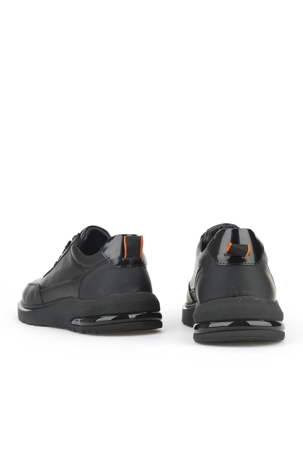 Erkek Hakiki Deri Ayakkabı 1531025Z2048 Siyah - Görsel 4