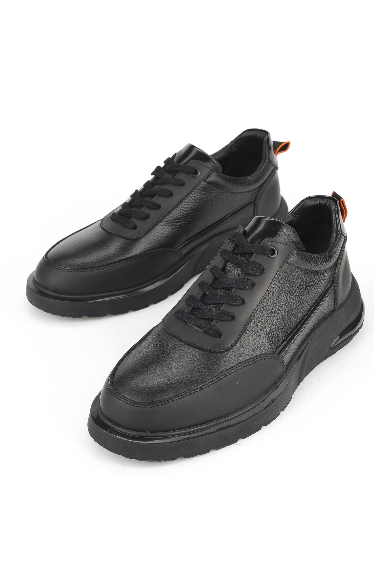 Erkek Hakiki Deri Ayakkabı 1531025Z2048 Siyah - Görsel 6