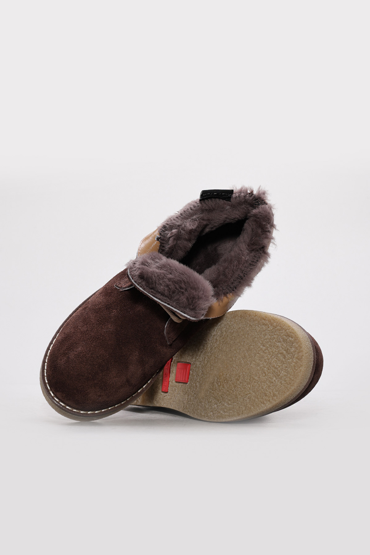 Hakiki Deri Kürklü Kadın Klasik Bot 257KZA2024 - Görsel 4