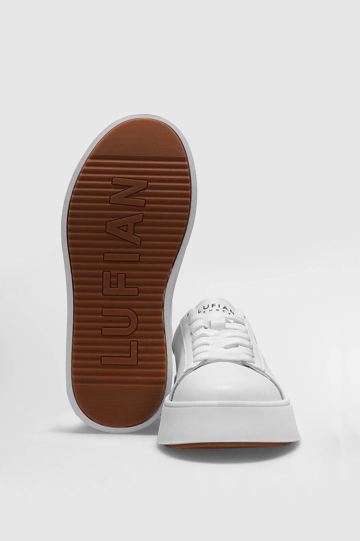 Adel Beyaz Kadın Sneaker Ayakkabı - Görsel 4