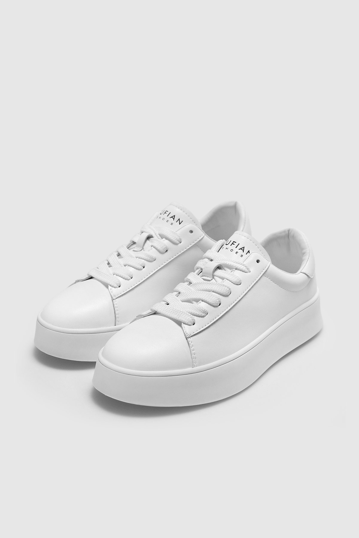 Adel Beyaz Kadın Sneaker Ayakkabı - Görsel 5