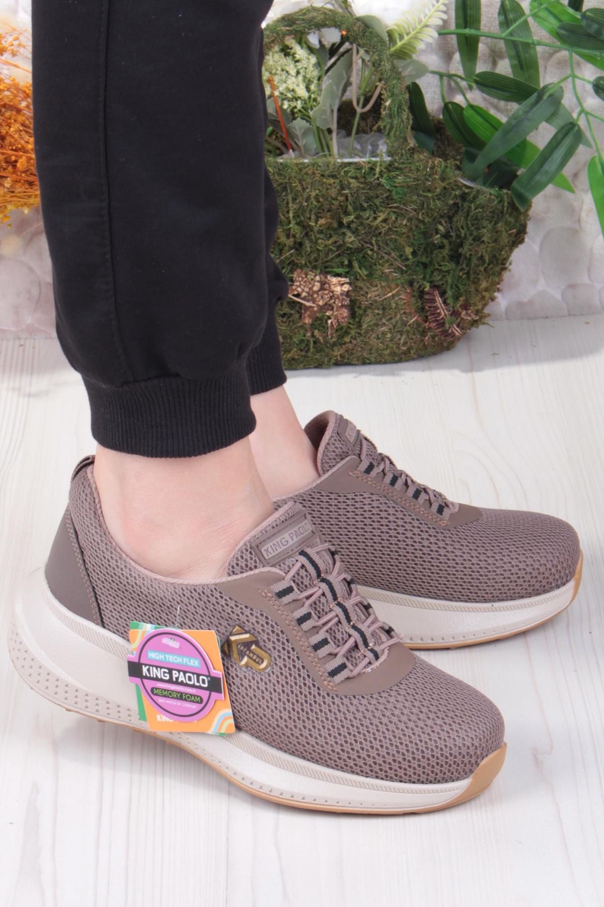 King Anna Rahat Hafif Memory Foam Taban Sneaker Kadın Ayakkabı - Görsel 4