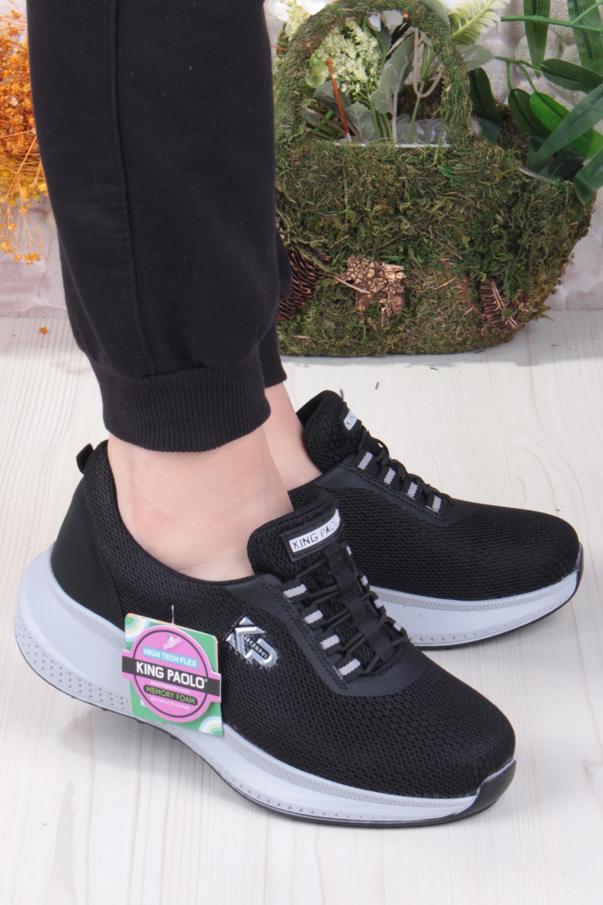 King Anna Rahat Hafif Memory Foam Taban Sneaker Kadın Ayakkabı - Görsel 4