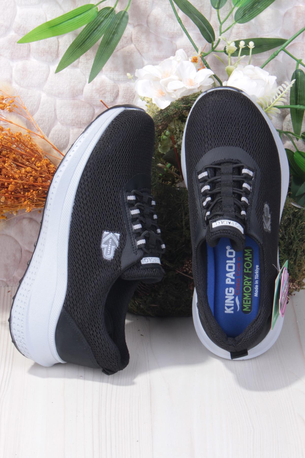 King Anna Rahat Hafif Memory Foam Taban Sneaker Kadın Ayakkabı - Görsel 6