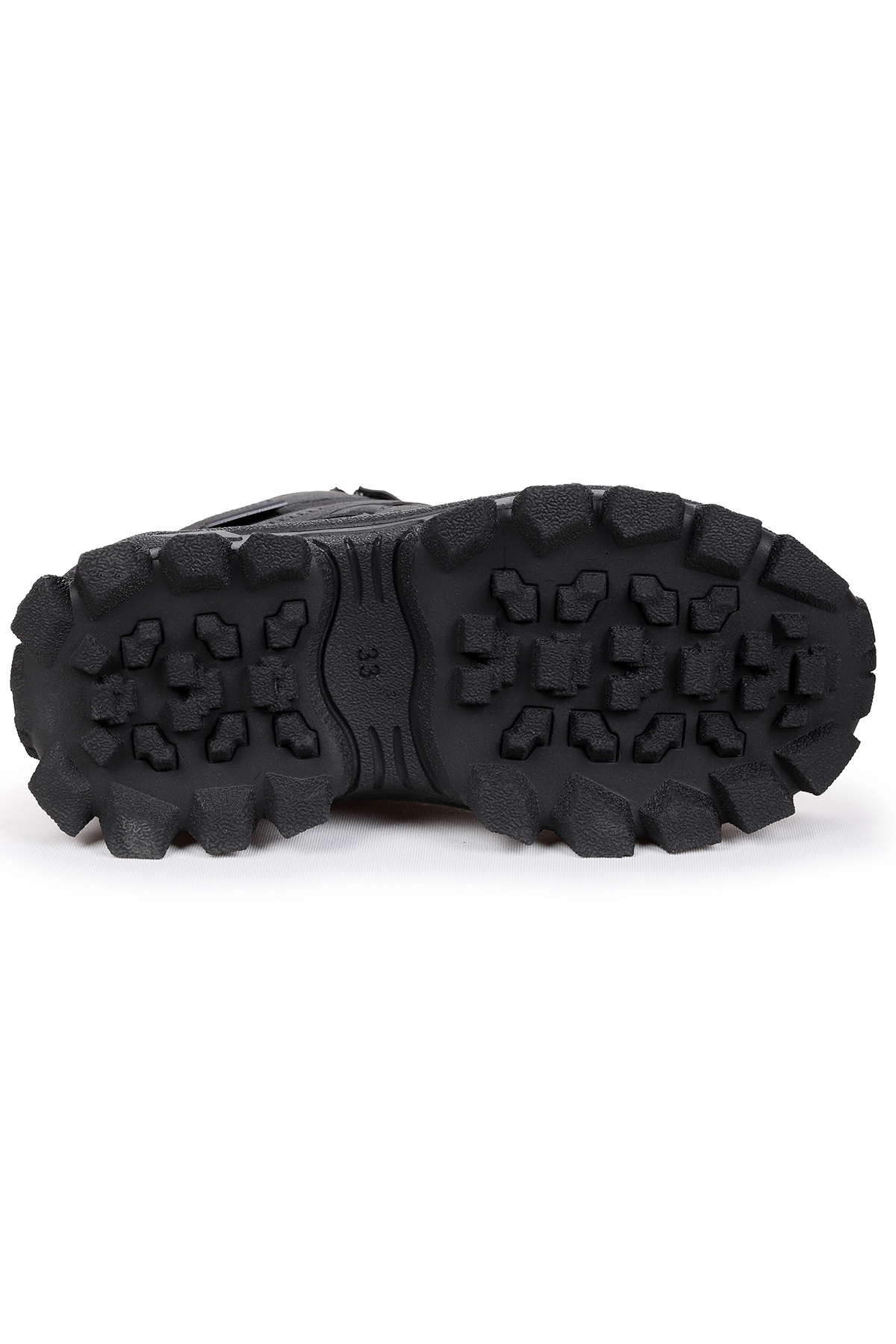 Sumy Termo Taban Cırtlı Erkek Çocuk Spor Bot Ayakkabı Siyah - Beyaz - Görsel 6