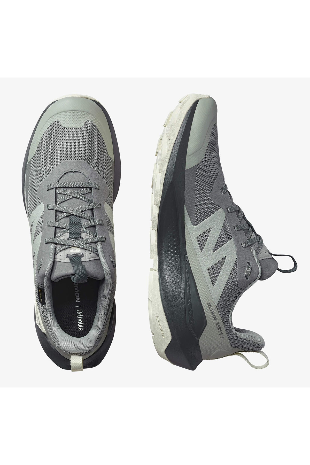 Elixir Activ Goretex Erkek Gri Outdoor Ayakkabı - Görsel 4