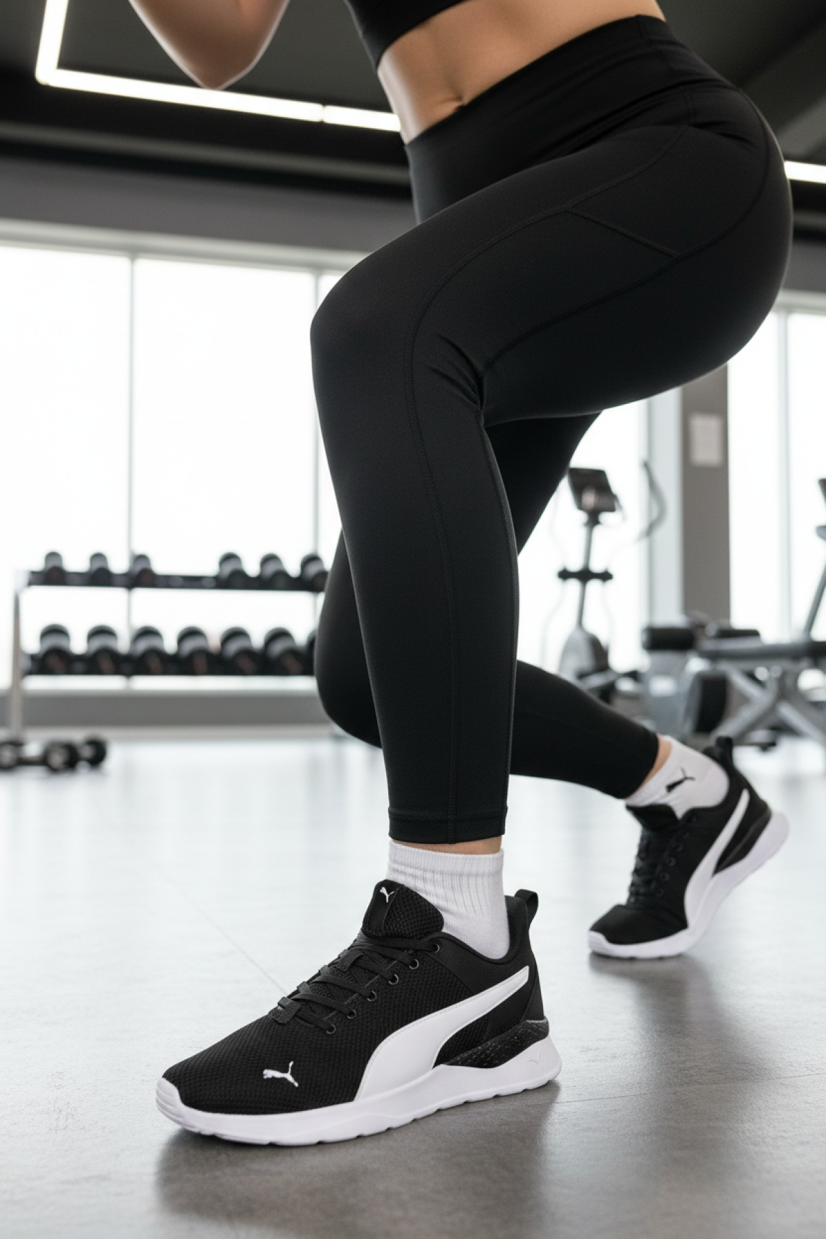 Puma Anzarun Lite Siyah Kadın Koşu Ayakkabısı - Görsel 3