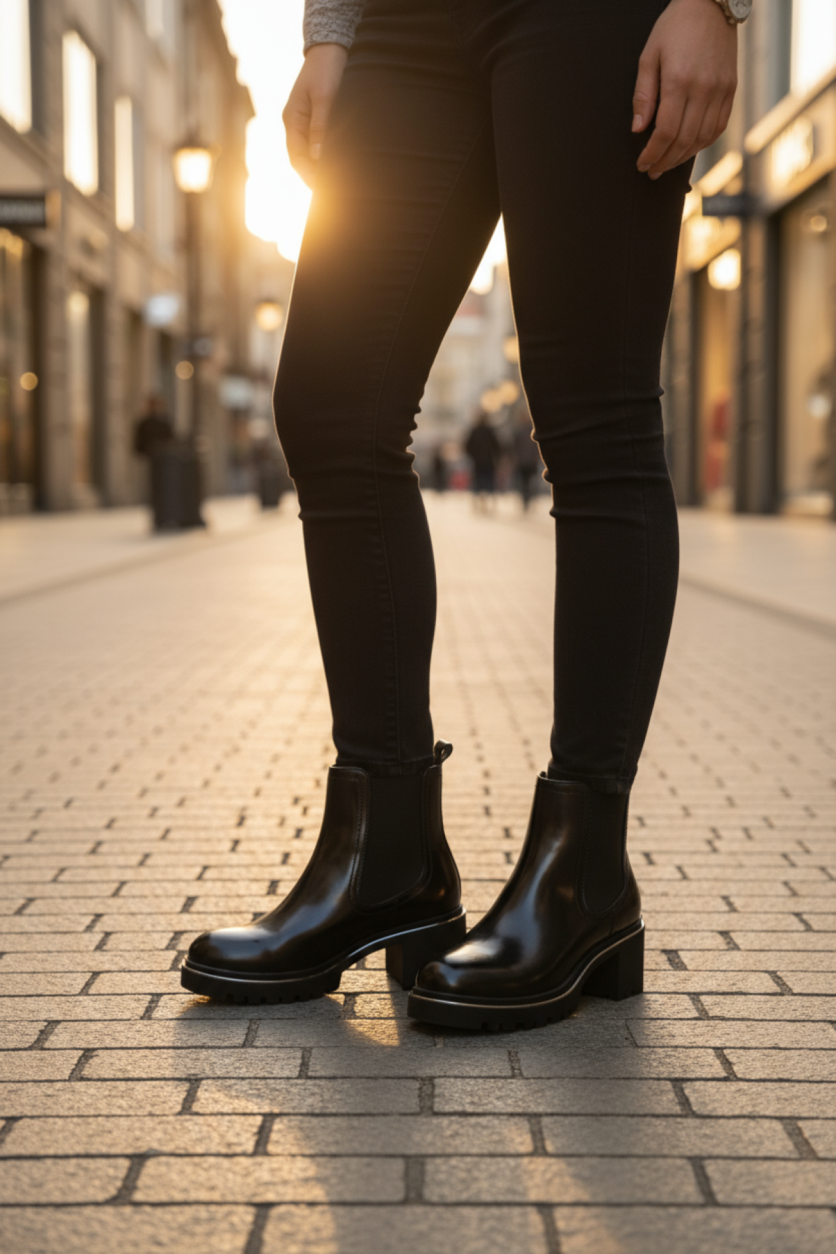 INCI TORO 5PR Siyah Kadın Topuklu Bot - Görsel 3