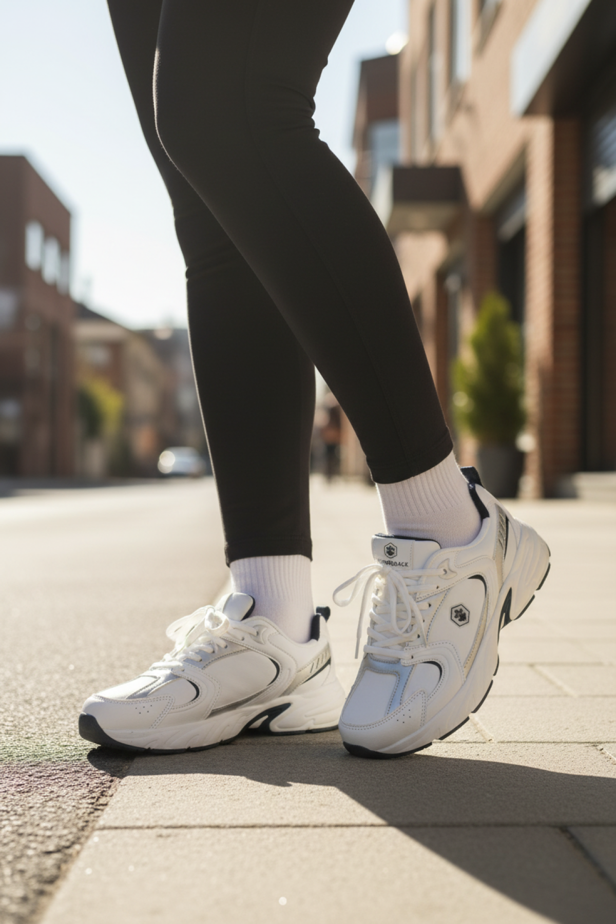 POL WMN PU 5PR Beyaz Kadın Sneaker - Görsel 3