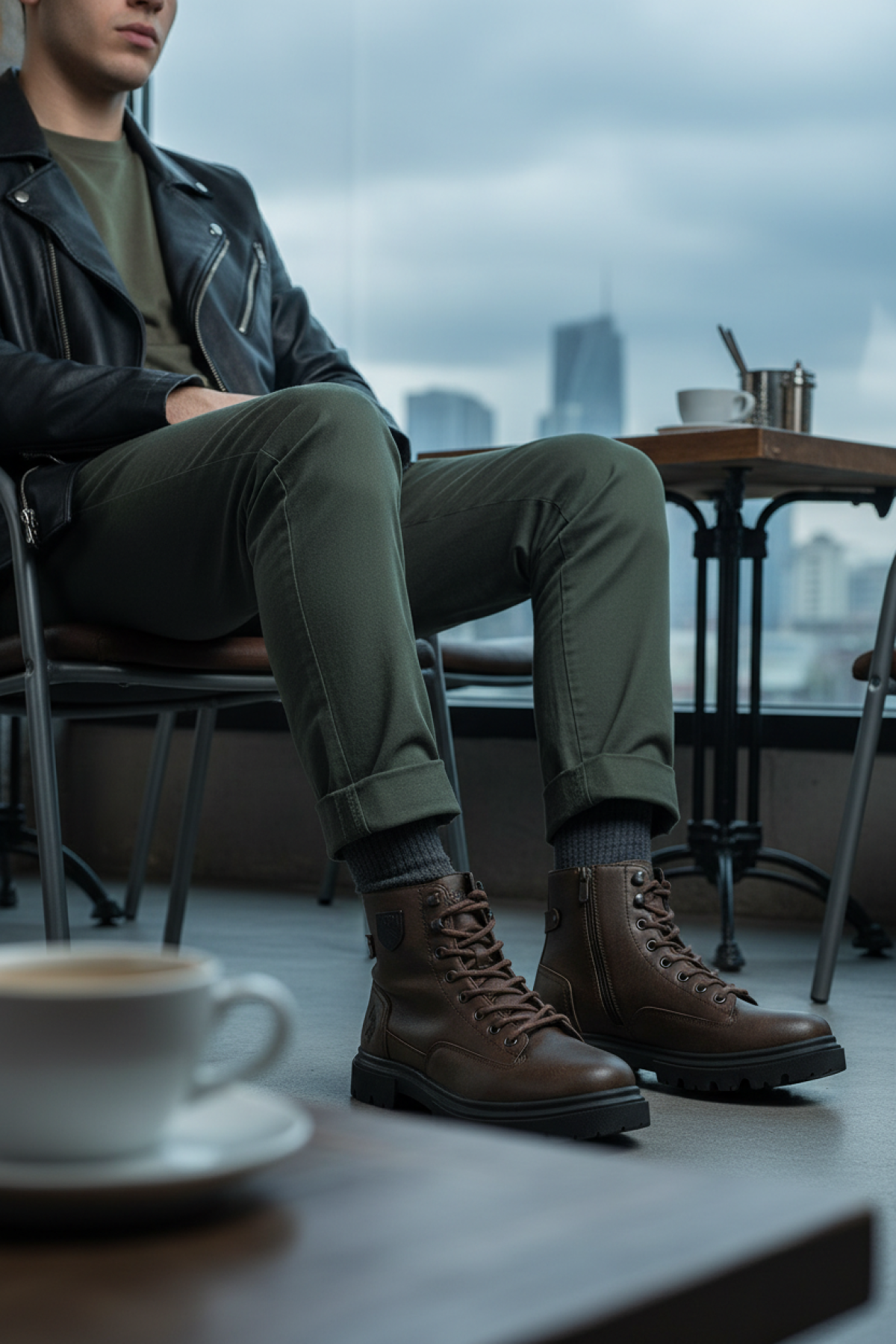 LUKA 5PR Kahverengi Erkek Postal - Görsel 3