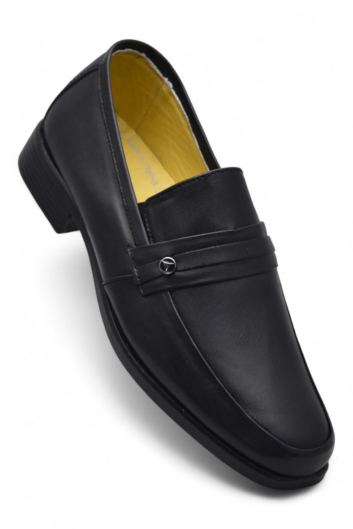 2085 Ortopedik Taban Hakiki Deri Erkek Klasik Ayakkabı Günlük Erkek Deri Ayakkabı - Görsel 7