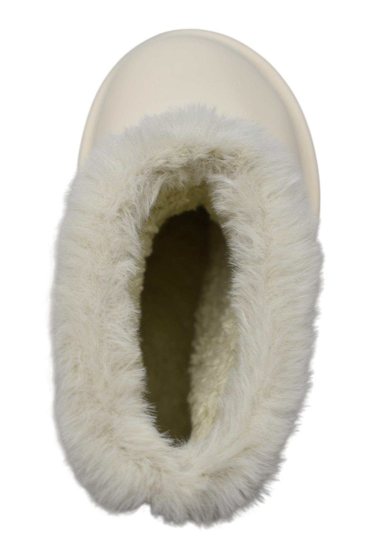 65D Rahat Taban İçi Kürklü Su Geçirmez Kız Çocuk Bot Günlük Çocuk Bot - Görsel 6