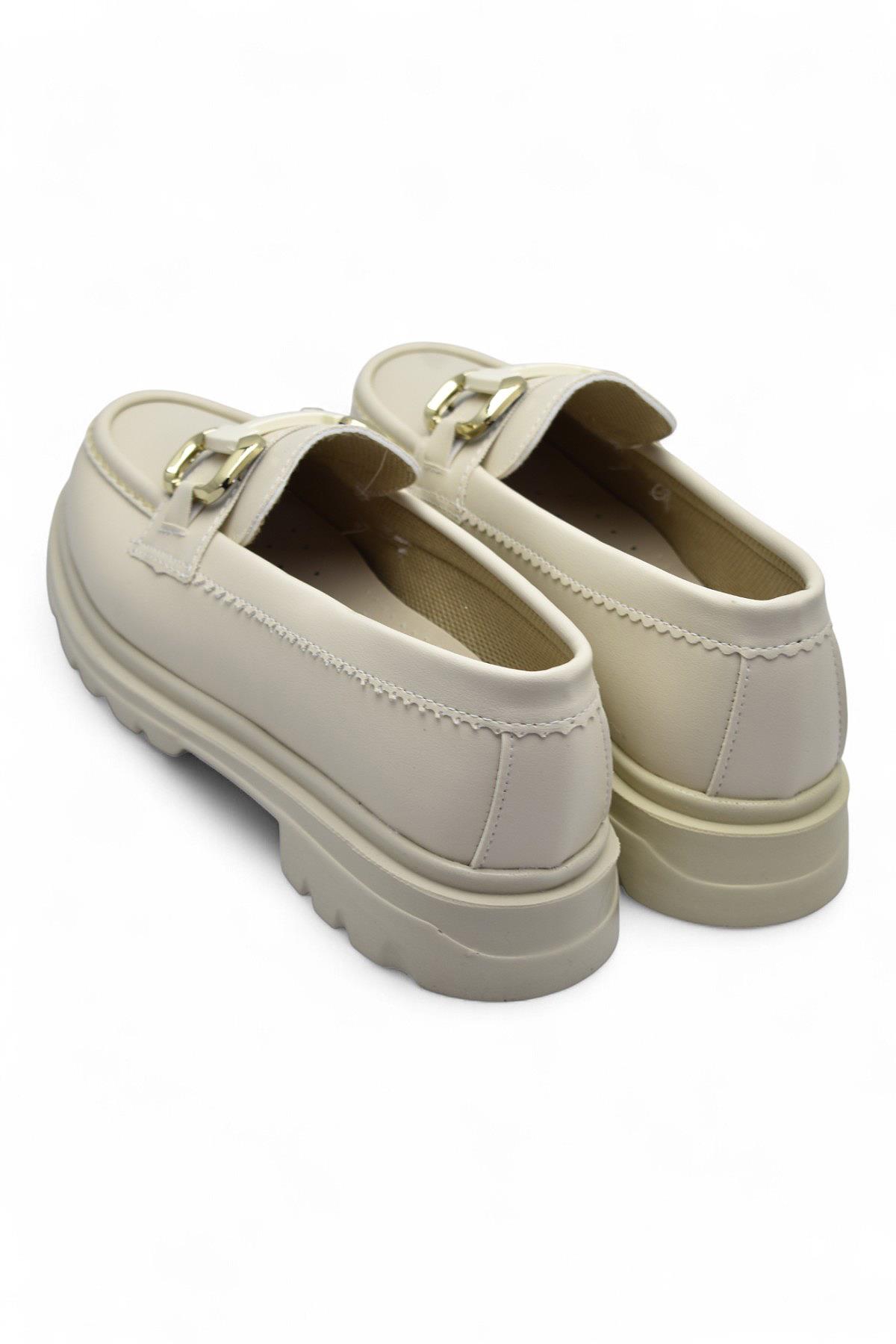 810 Rahat Taban Günlük Siyah Kadın Laofer Ayakkabı Casual Kadın Ayakkabı - Görsel 4