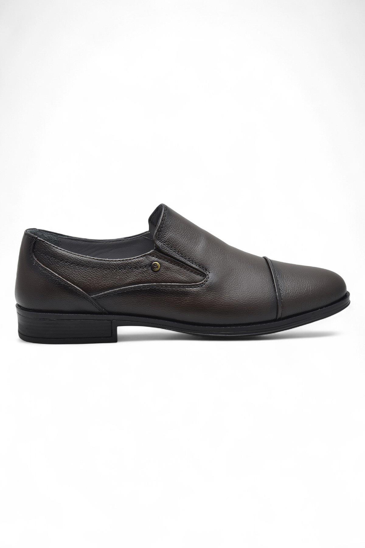 3572 Tam Ortopedik Taban Hakiki Deri Erkek Ayakkabı Hava Süspansüyonlu - Görsel 2