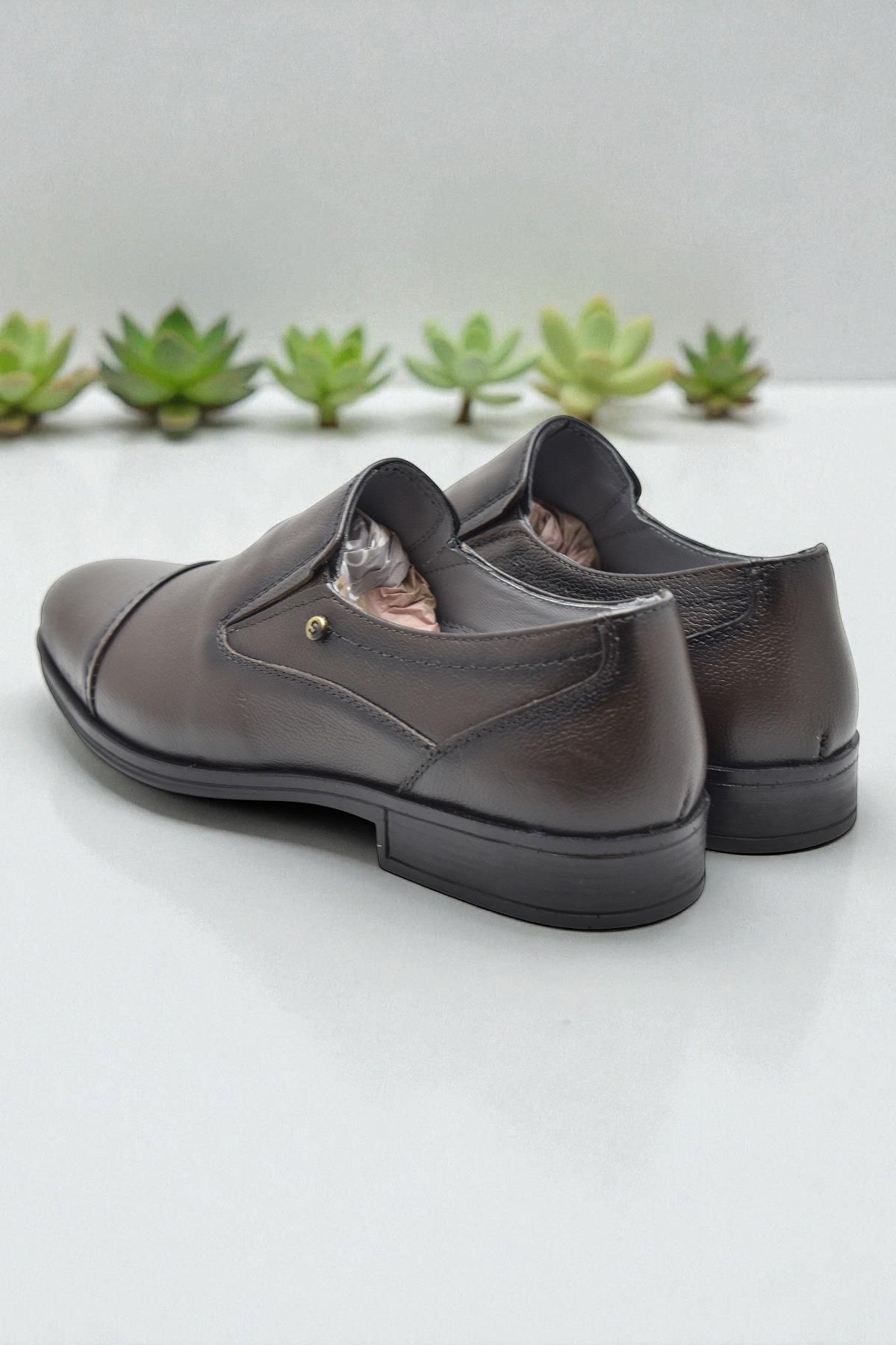 3572 Tam Ortopedik Taban Hakiki Deri Erkek Ayakkabı Hava Süspansüyonlu - Görsel 6