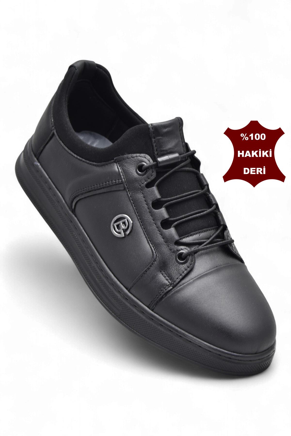 1489 Tam Ortopedik Taban Hakiki Deri Günlük Erkek Ayakkabı Casual Erkek Ayakkabı - Görsel 4