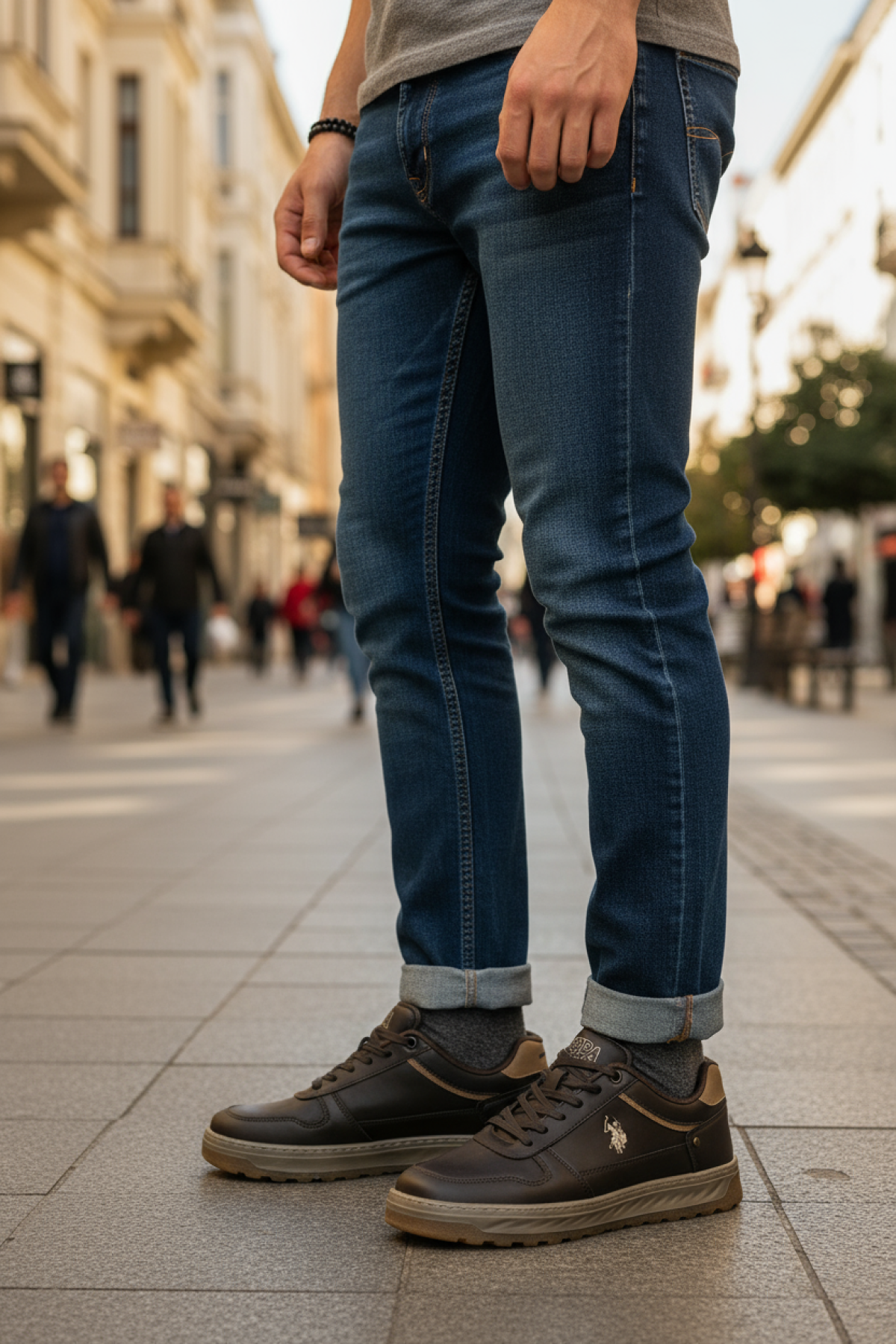 BELO 5PR Haki Erkek Sneaker - Görsel 3