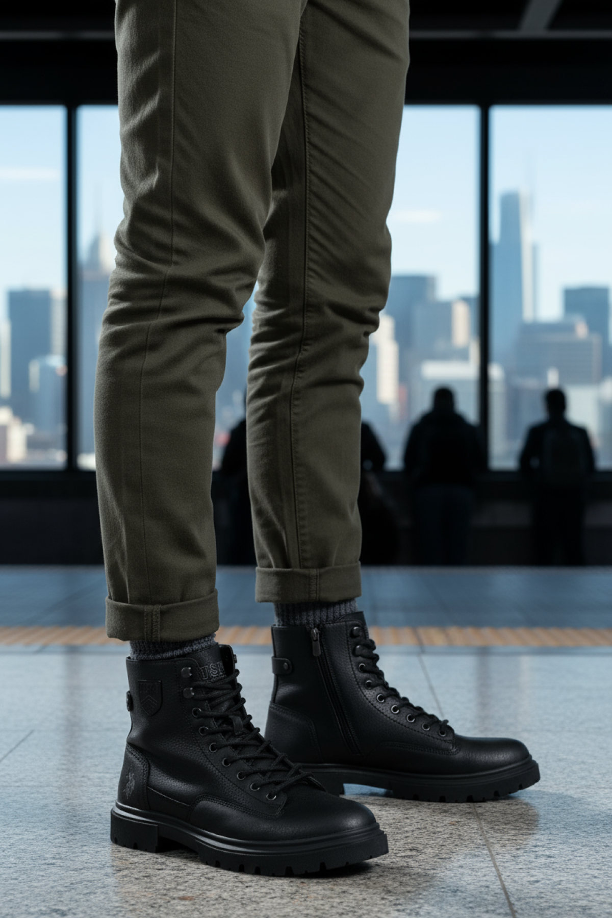 LUKA 5PR Siyah Erkek Postal - Görsel 3