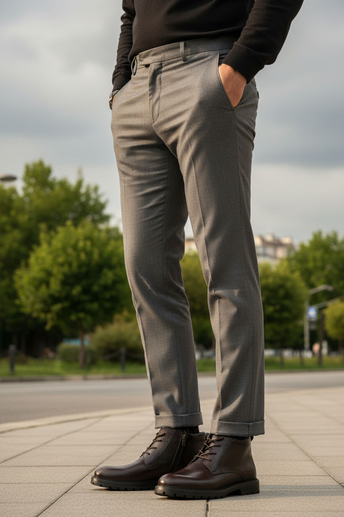 İnci INCI HEURE F 5PR Kahverengi Erkek Klasik Bot - Görsel 3