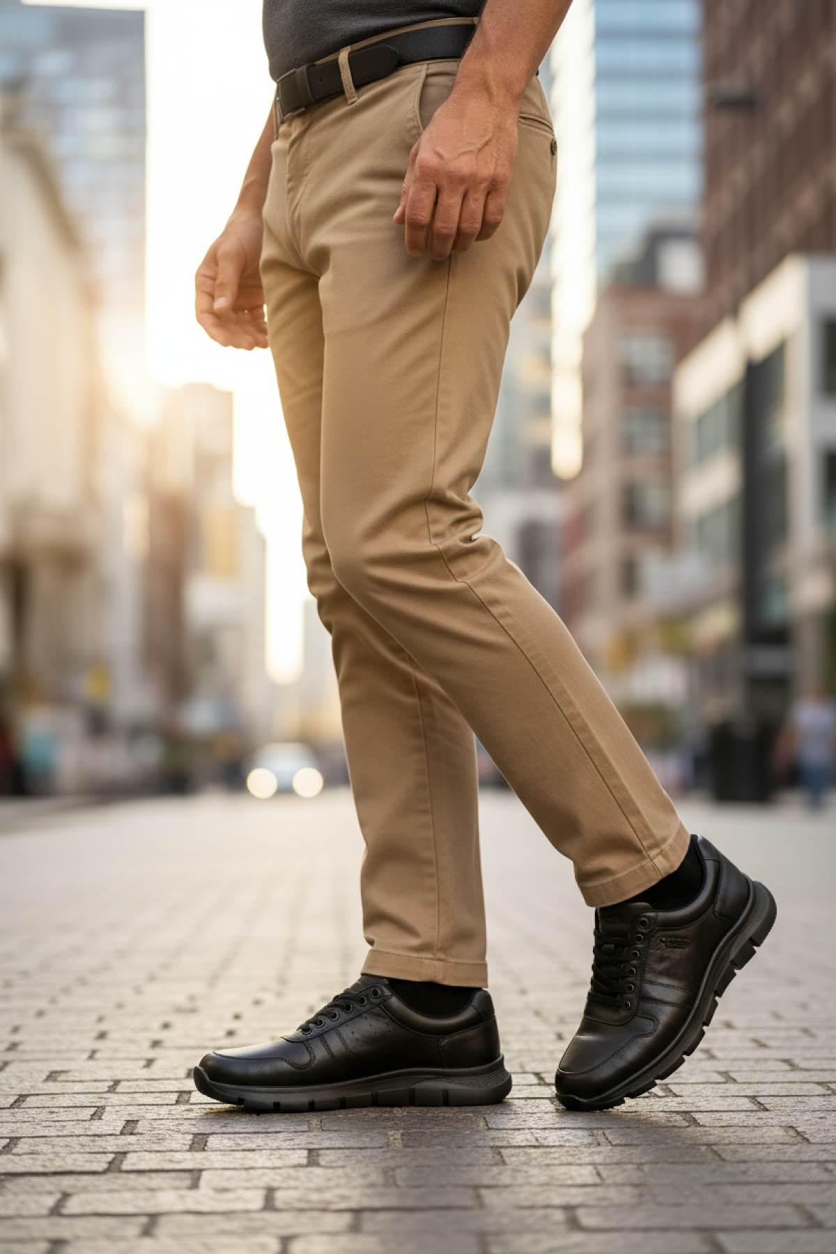 OFFICER 5PR Siyah Erkek Rahat Ayakkabı - Görsel 3