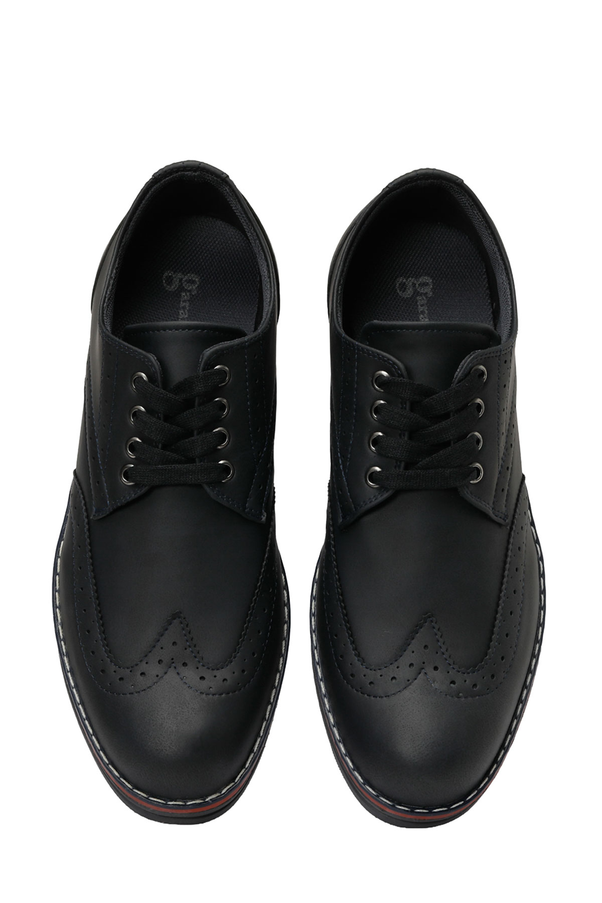 353617.M P 5PR Lacivert Erkek Klasik Ayakkabı - Görsel 6