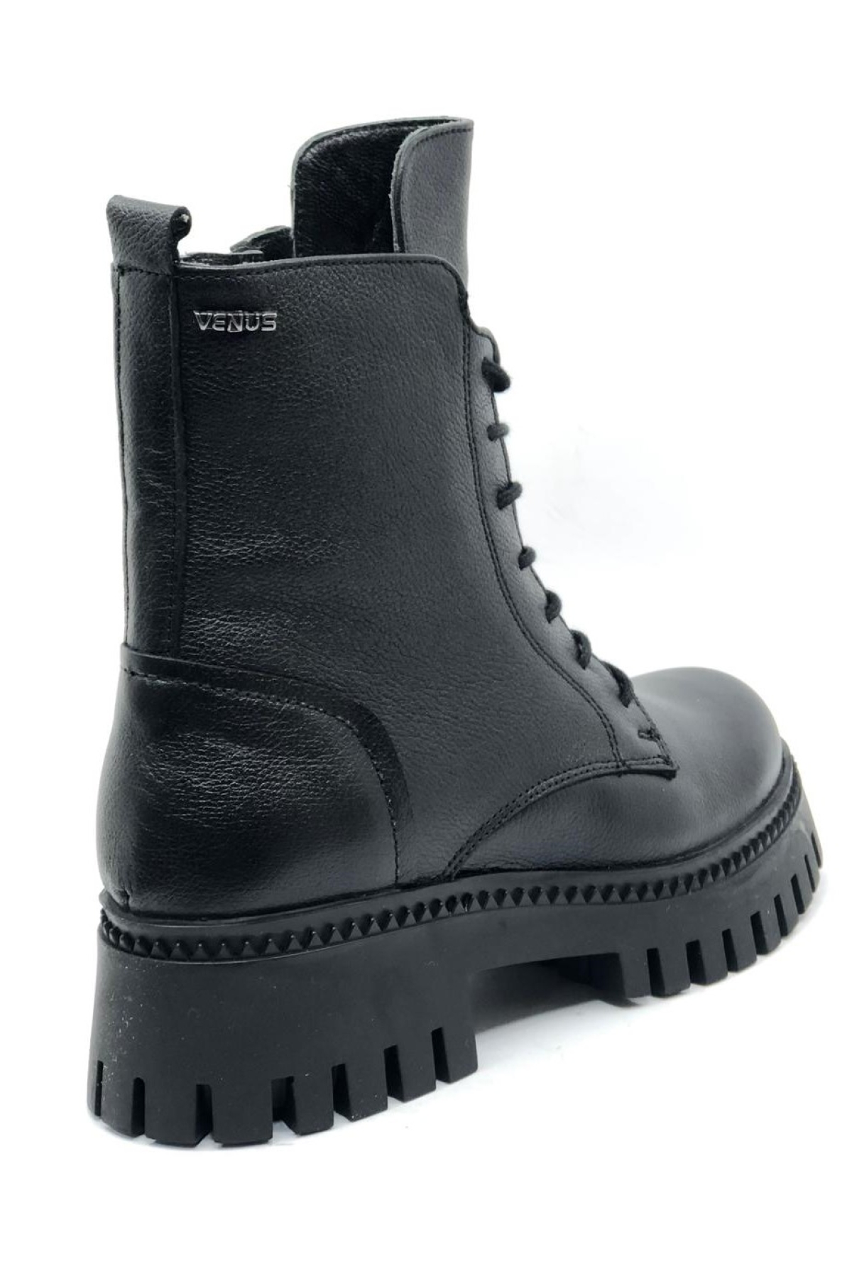 Ziko Hakiki Deri Kaymaz Taban Ortopedik Kadın Bot - Görsel 4