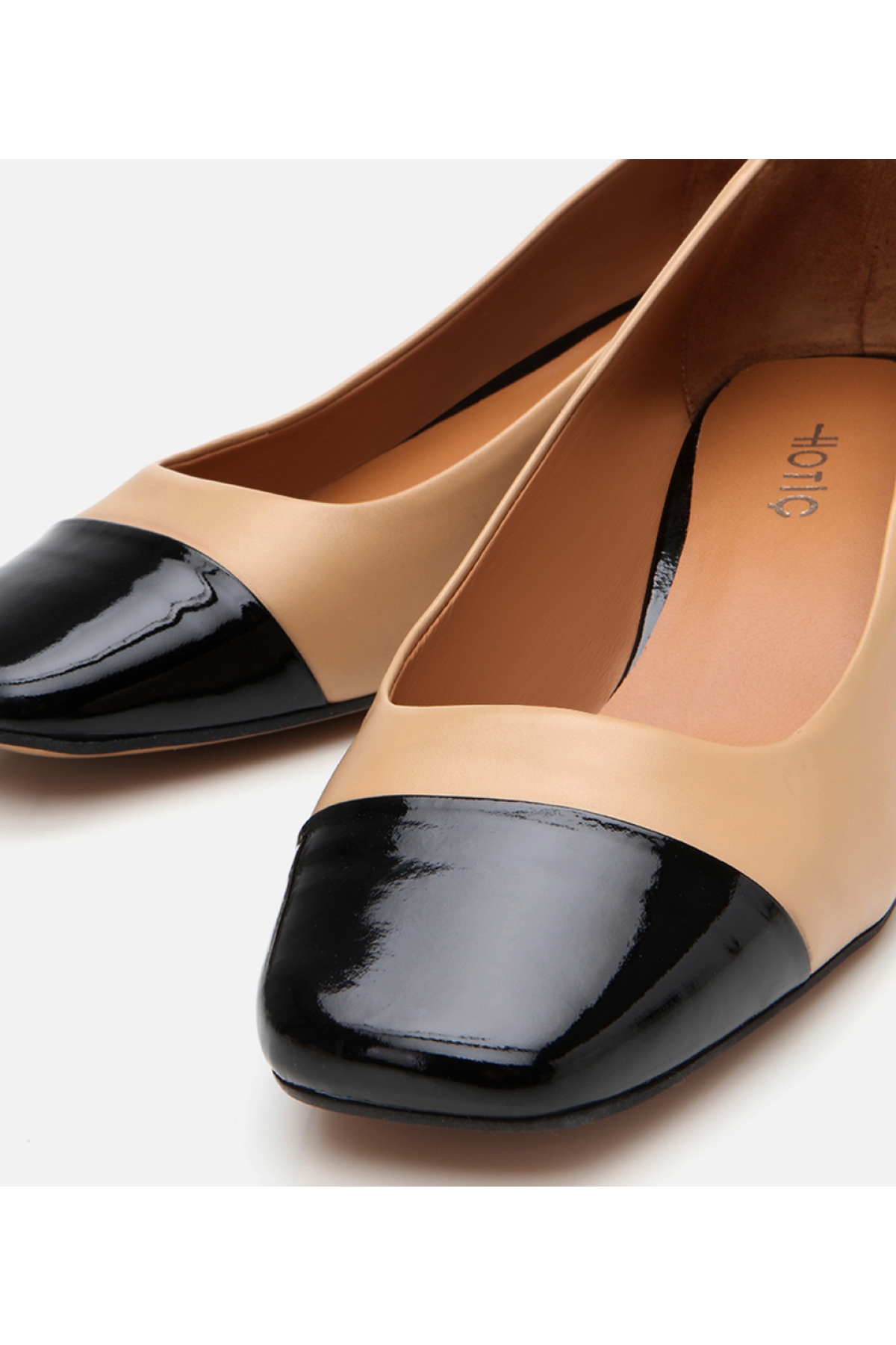 Kadın Rugan Deri Siyah Babet - Görsel 5