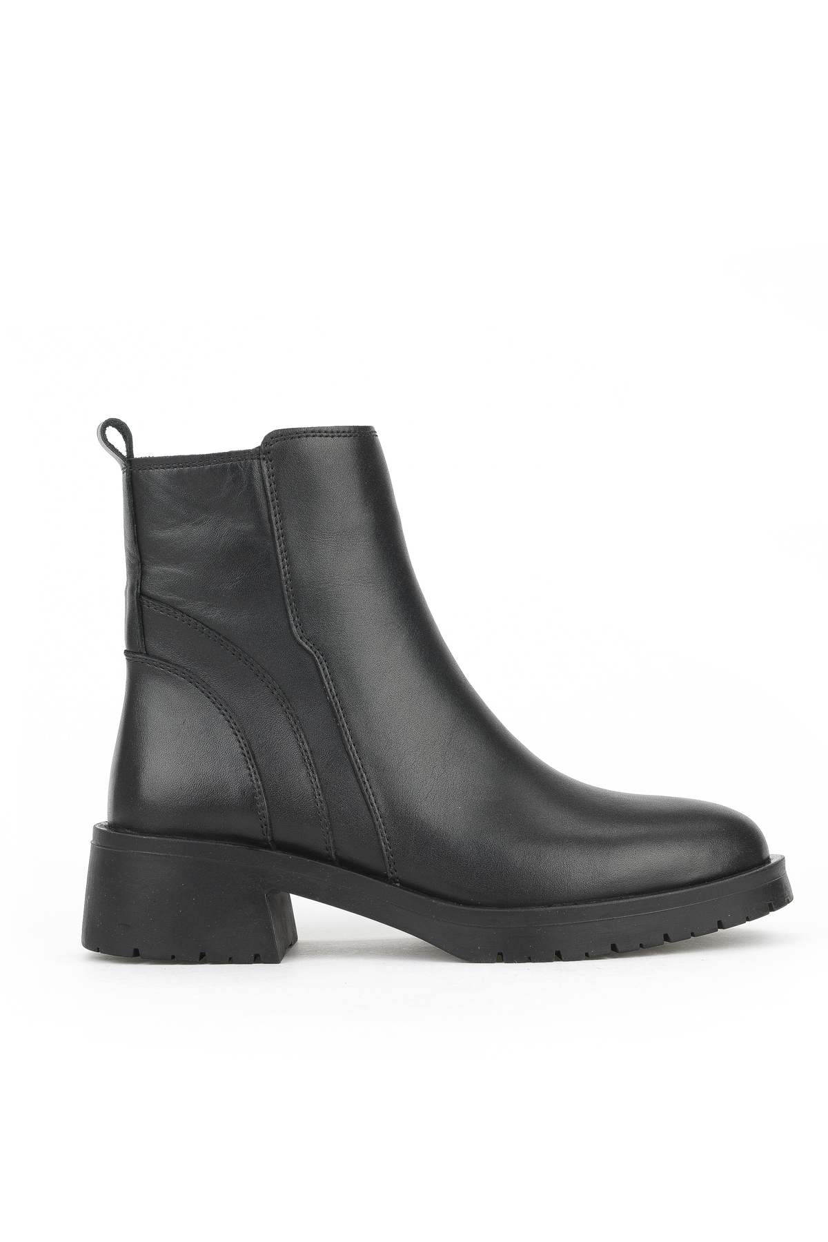 Kadın Hakiki Deri Bot 153359Z622 Siyah - Görsel 2