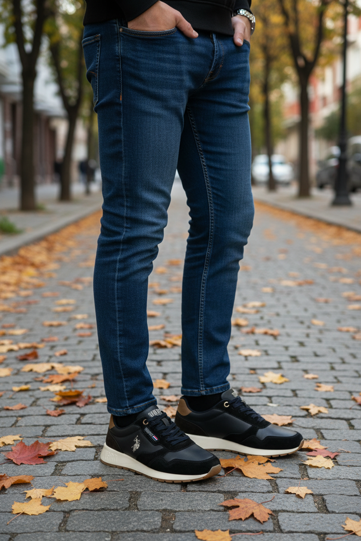 LUCA 5PR Lacivert Erkek Spor Ayakkabı - Görsel 3