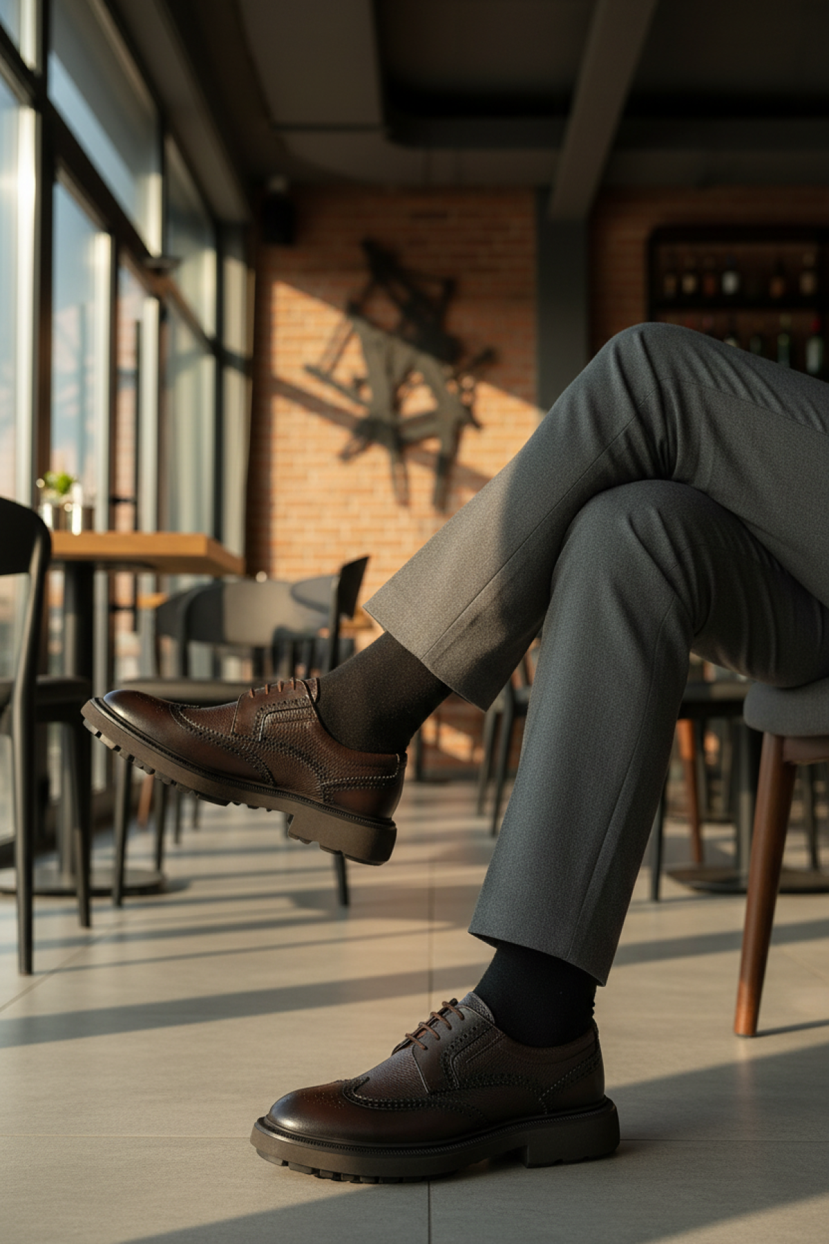 INCI MATER 5PR Kahverengi Erkek Klasik Ayakkabı - Görsel 3