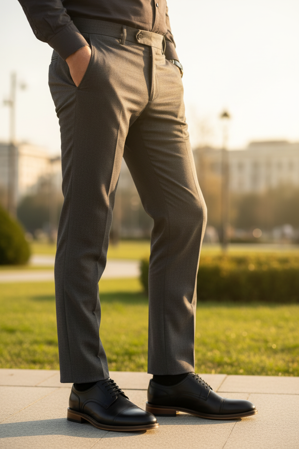 İnci INCI FORBID 5PR Siyah Erkek Klasik Ayakkabı - Görsel 3