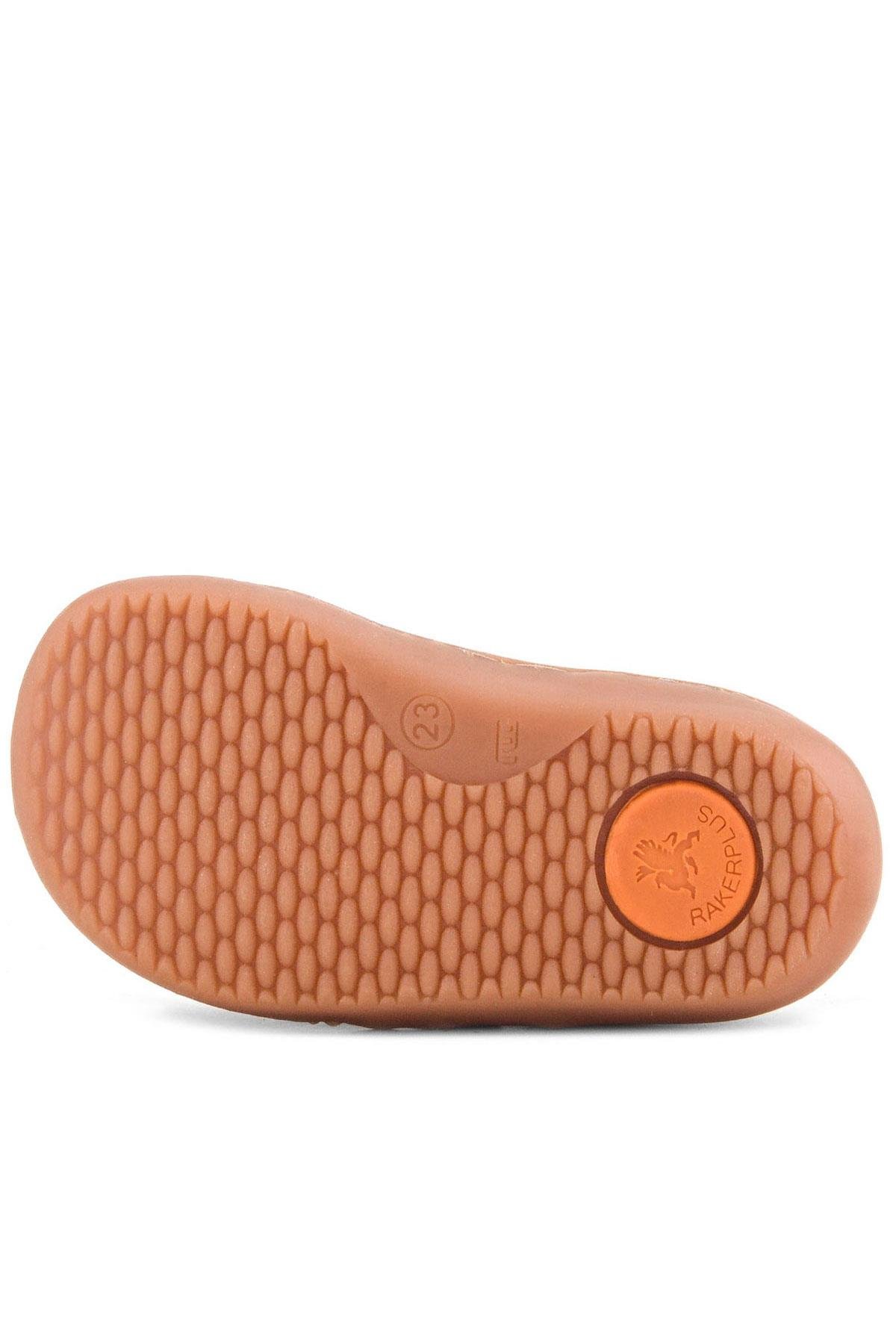 Bob Hakiki Deri Mor Pudra Barefoot Cırtlı Lastikli Bebek Sneaker Ayakkabı - Görsel 10