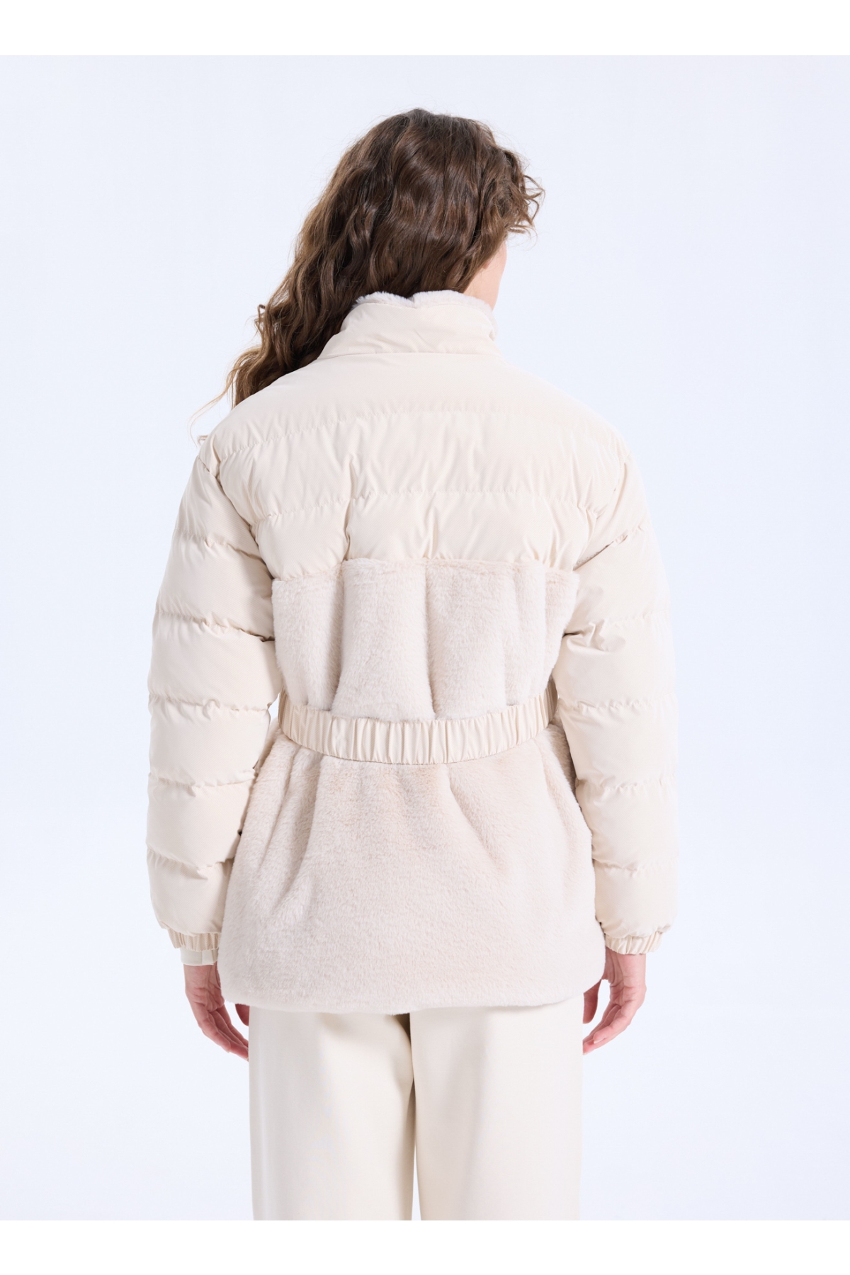Ekru Kadın Mont J5WL-MNT7177 Fiyatları | Flo