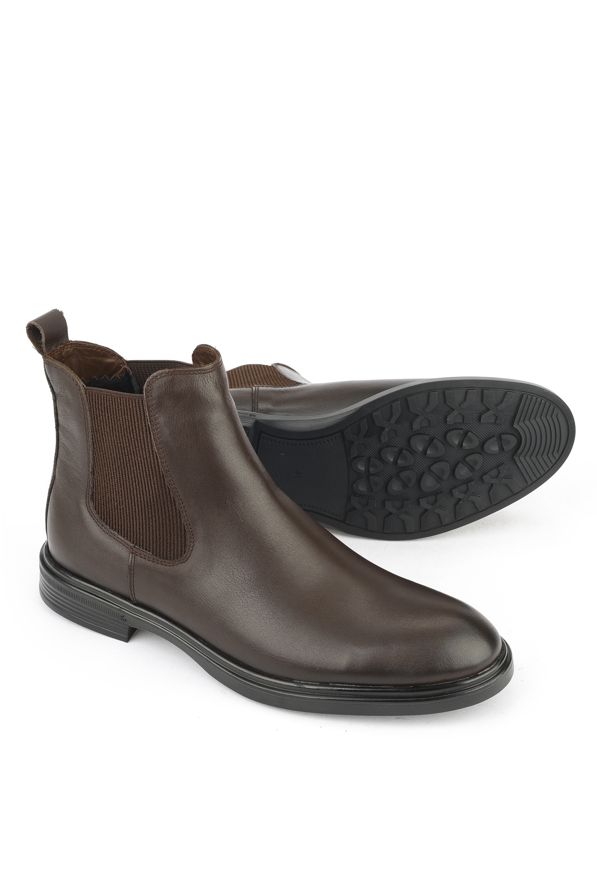 Erkek Hakiki Deri Bot 1531007Z8255 Kahve - Görsel 5