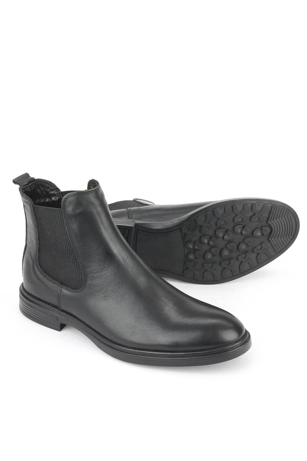 Erkek Hakiki Deri Bot 1531007Z8255 Siyah - Görsel 5