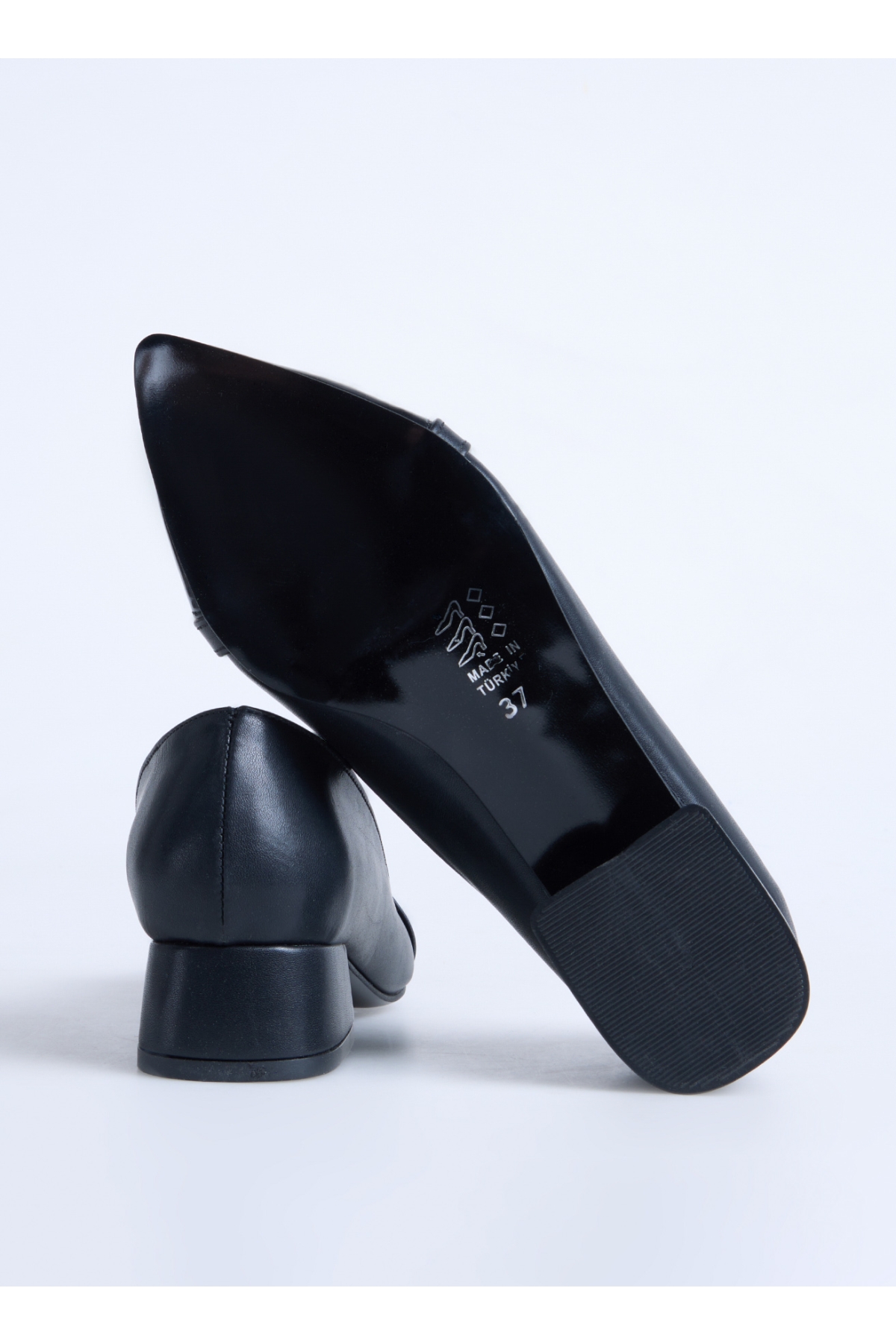 Siyah Kadın Topuklu Ayakkabı TICA - Görsel 5