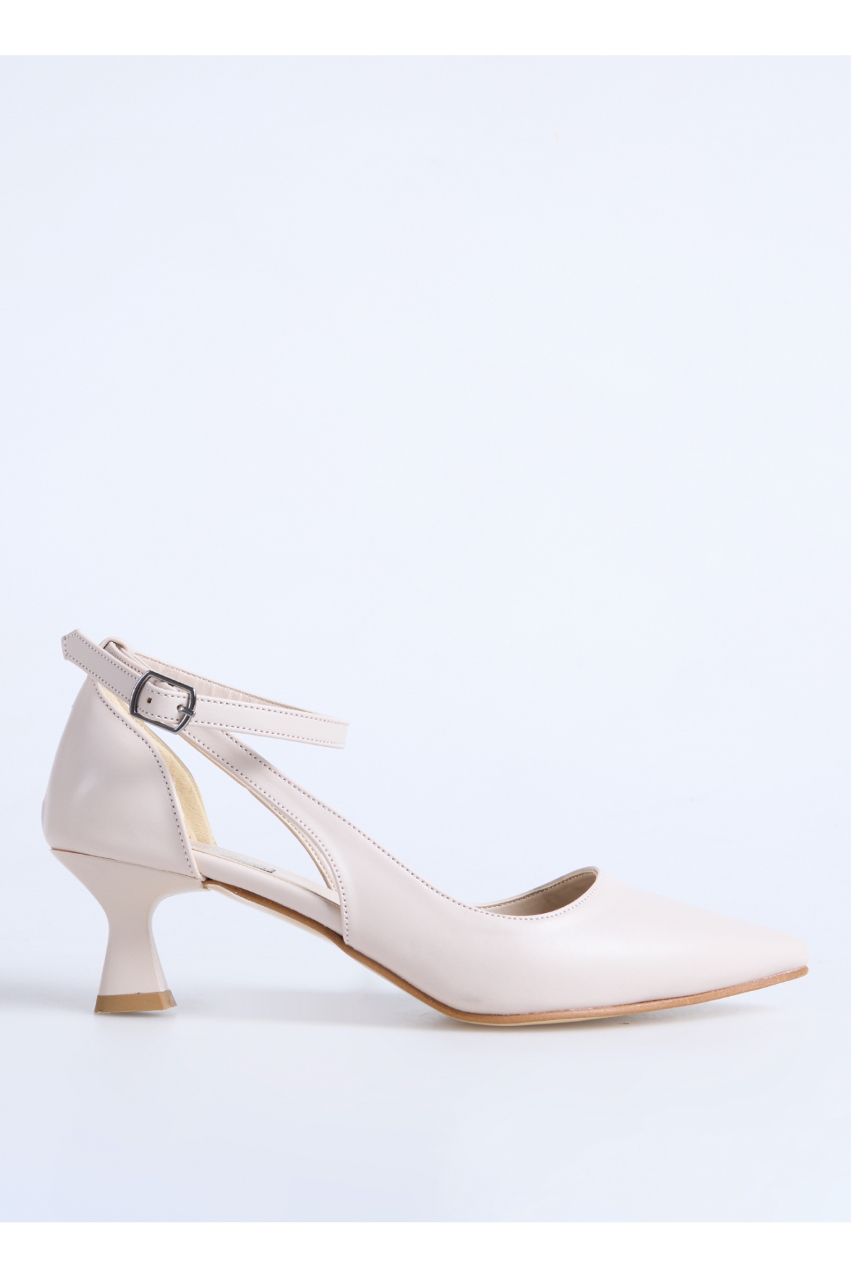 Bej Kadın Topuklu Ayakkabı DIKA - Görsel 2