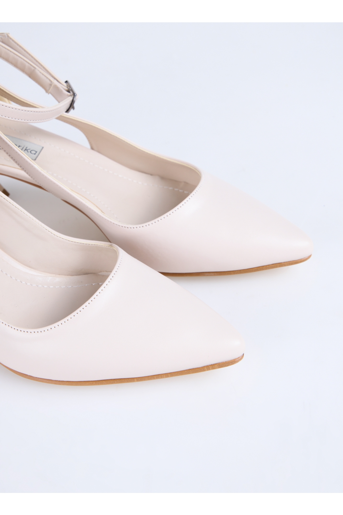 Bej Kadın Topuklu Ayakkabı DIKA - Görsel 6