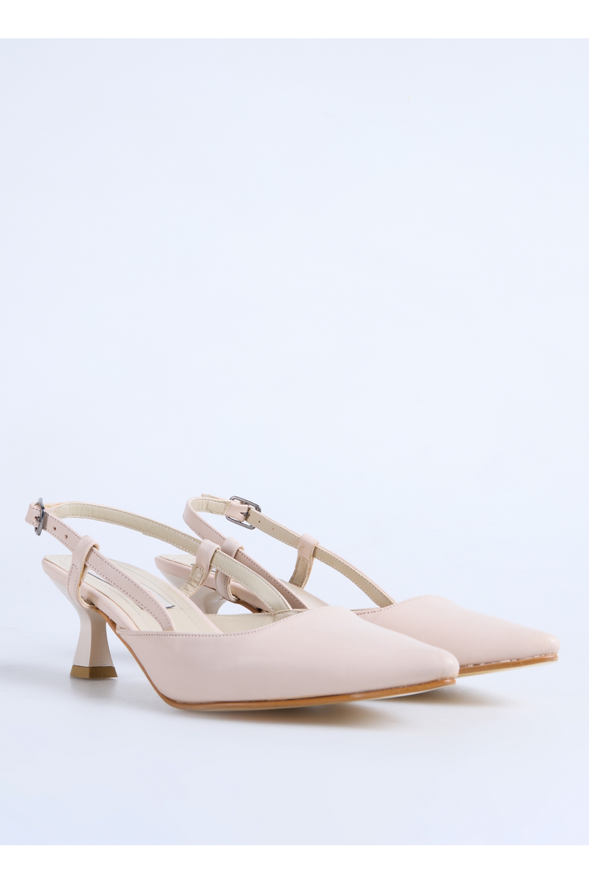 Bej Kadın Topuklu Ayakkabı ENN - Görsel 3