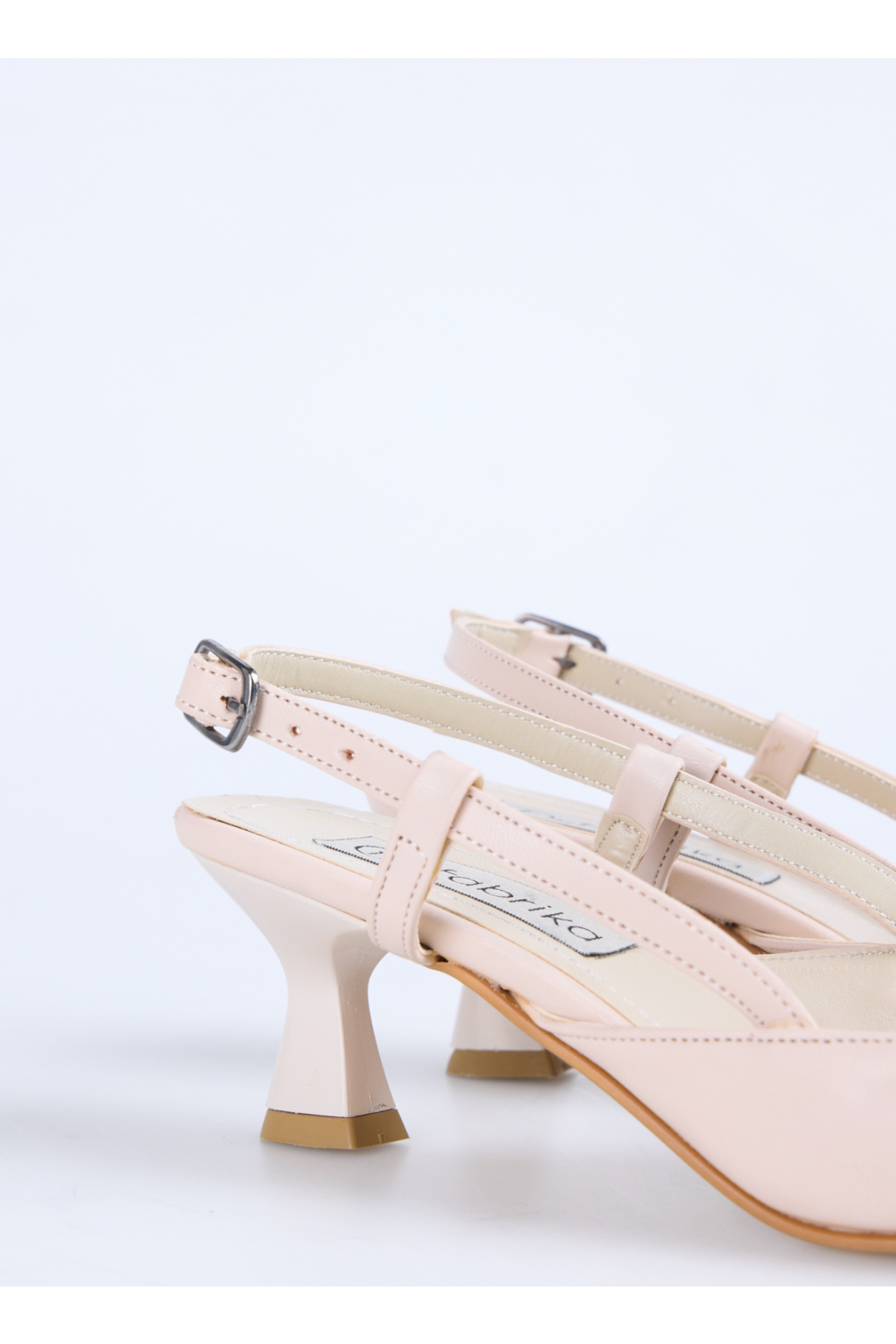 Bej Kadın Topuklu Ayakkabı ENN - Görsel 6