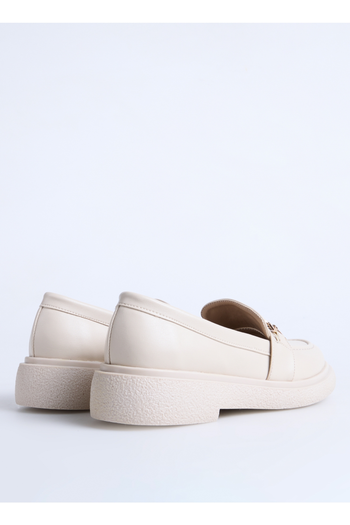 Bej Kadın Loafer VETAL - Görsel 4